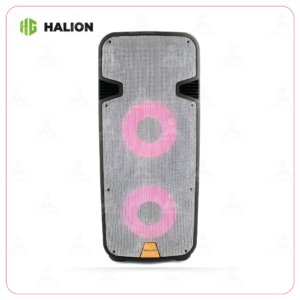 PARLANTE ACTIVO 10" HALION PHA-210B 2X10" 1000W C/BAT. / 2MIC