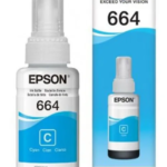 TINTA EPSON T664220 CYAN L110/L200/L210/L350/L455/L555/L575/L565
