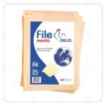 FOLDER DE MANILA GALLO A4 X 25 UND
