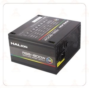 FUENTE DE PODER HALION RGB-600W RGB-500 4XSATA 2XP4 1XP6+2