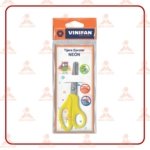 TIJERA ESCOLAR VINIFAN CLASICA NEON PUNTA ROMA
